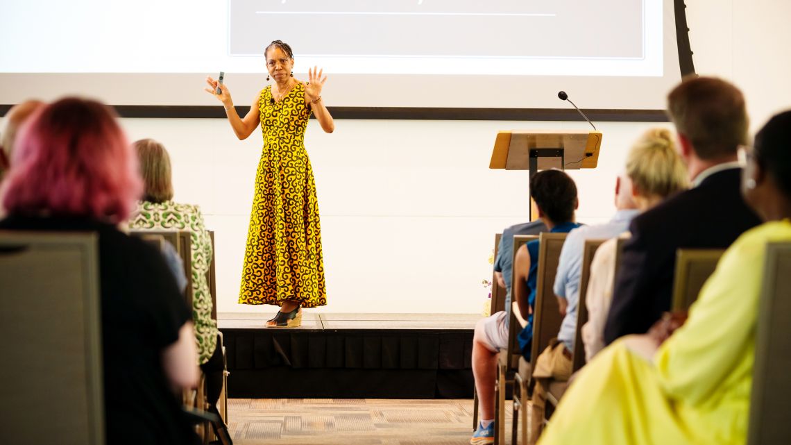 Charmaine Royal Delivers Trinity Distinguished Lecture